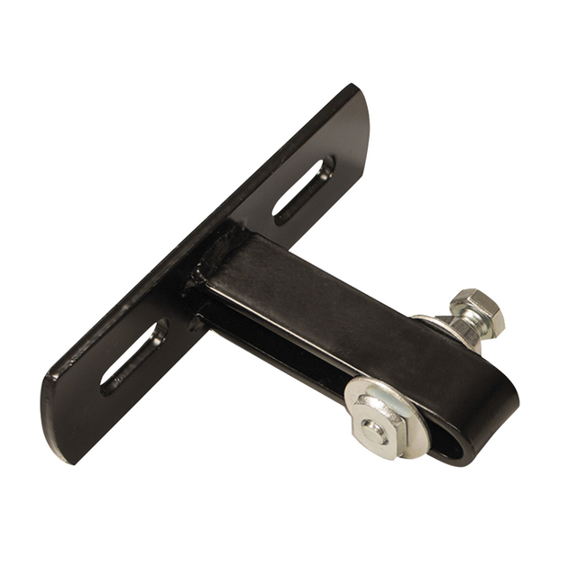 Wentex Eurotrack Curtain Track Wall Bracket - 100 mm (3.94 in) - Black
