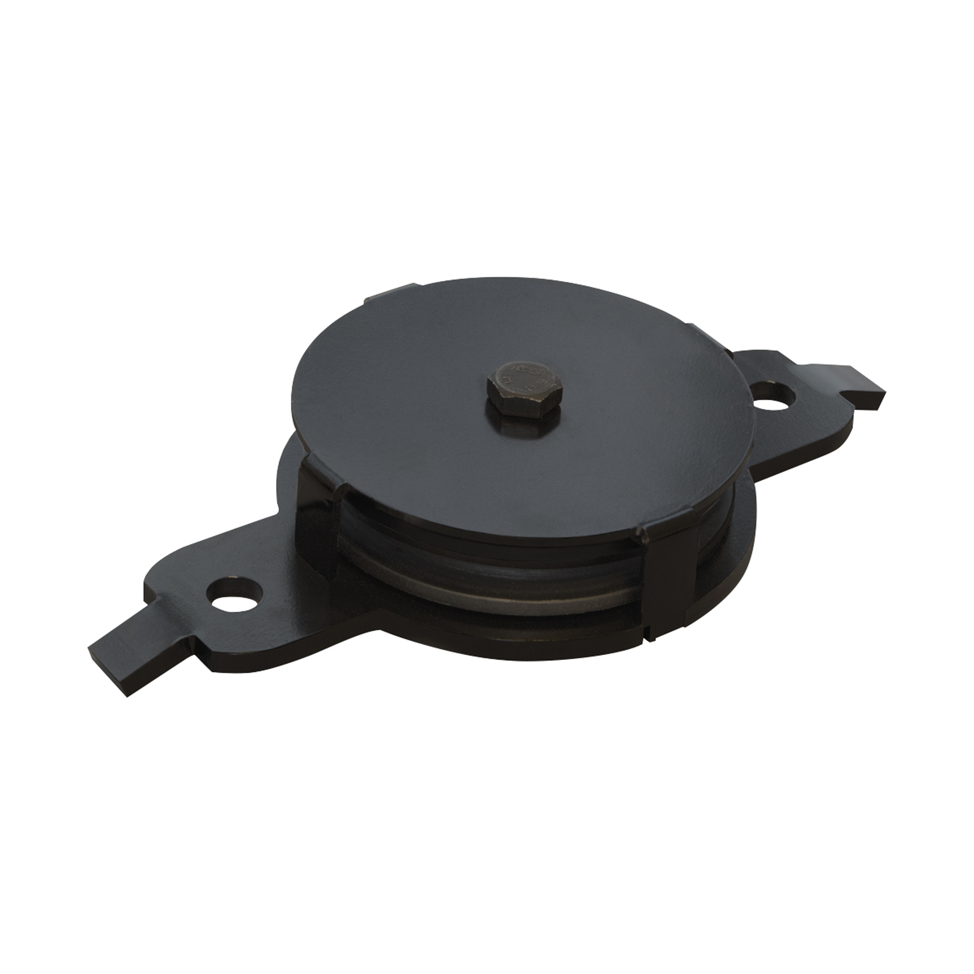 Wentex Eurotrack Curtain Track Pulley Return Wheel - 85 mm - Black