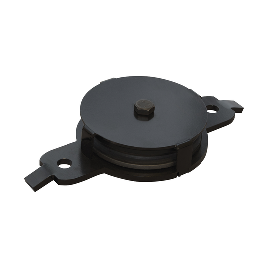 Wentex Eurotrack Curtain Track Pulley Return Wheel - 85 mm - Black