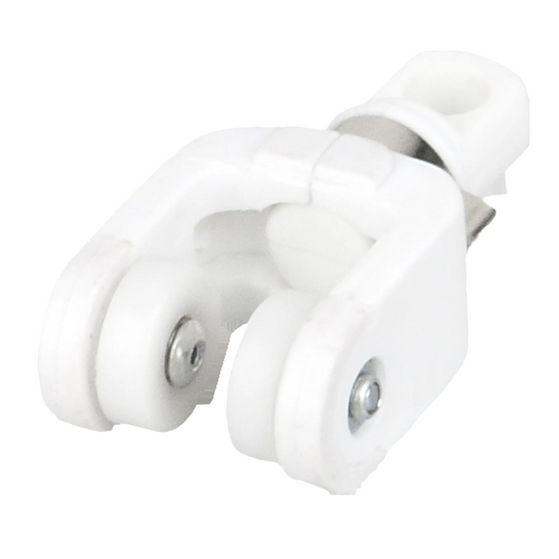 Wentex Eurotrack Curtain Track Runner - 2-Wheel - White