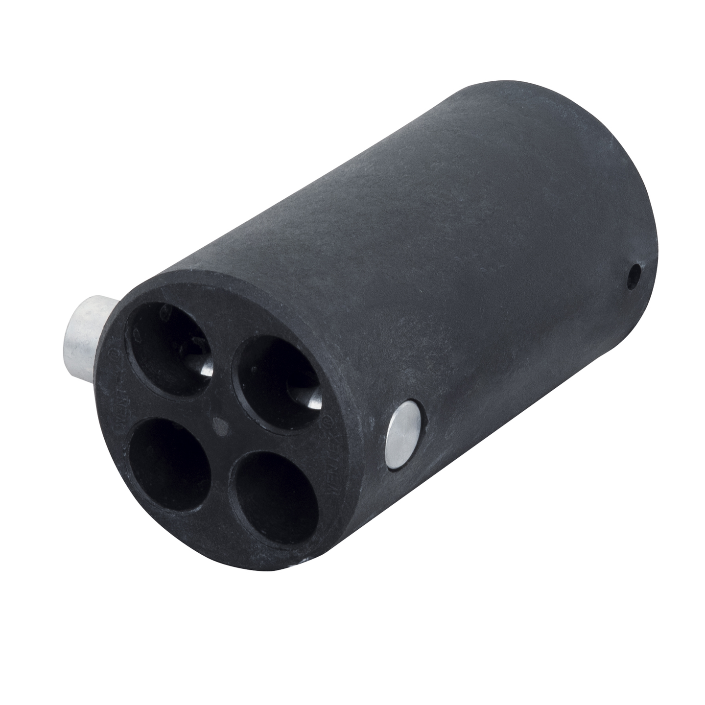 WENTEX P&D 4-way connector for 40.6 mm tube black (complete)