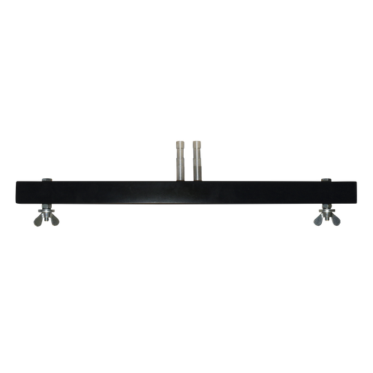 Pipe & Drape - T-bar - 2' - Black (spigots incl.) - square - 2 x 2