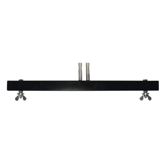 Pipe & Drape - T-bar - 2' - Black (spigots incl.) - square - 2 x 2