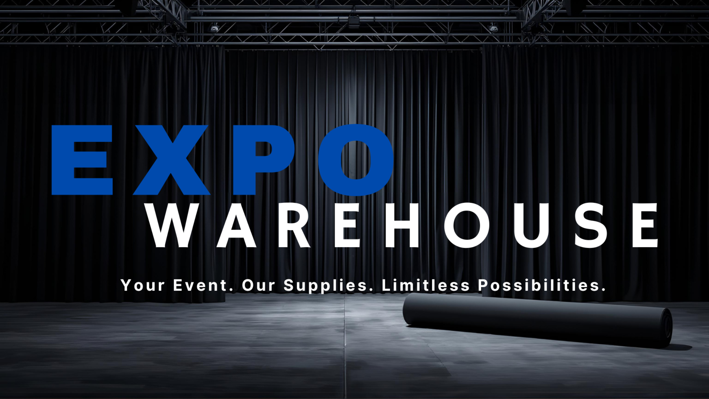 Pipe and drape installation for live events