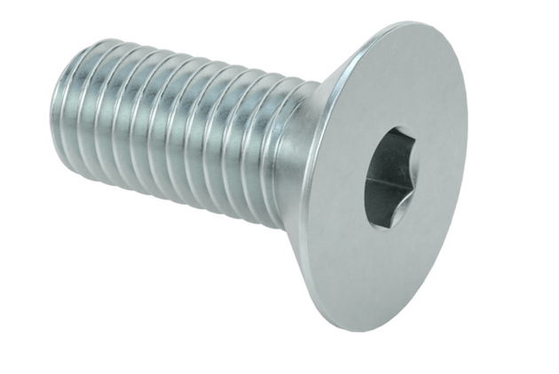 Base Plate Pin Screw - M10 x 1.5 mm Thread, 25 mm Long - Pack of 25