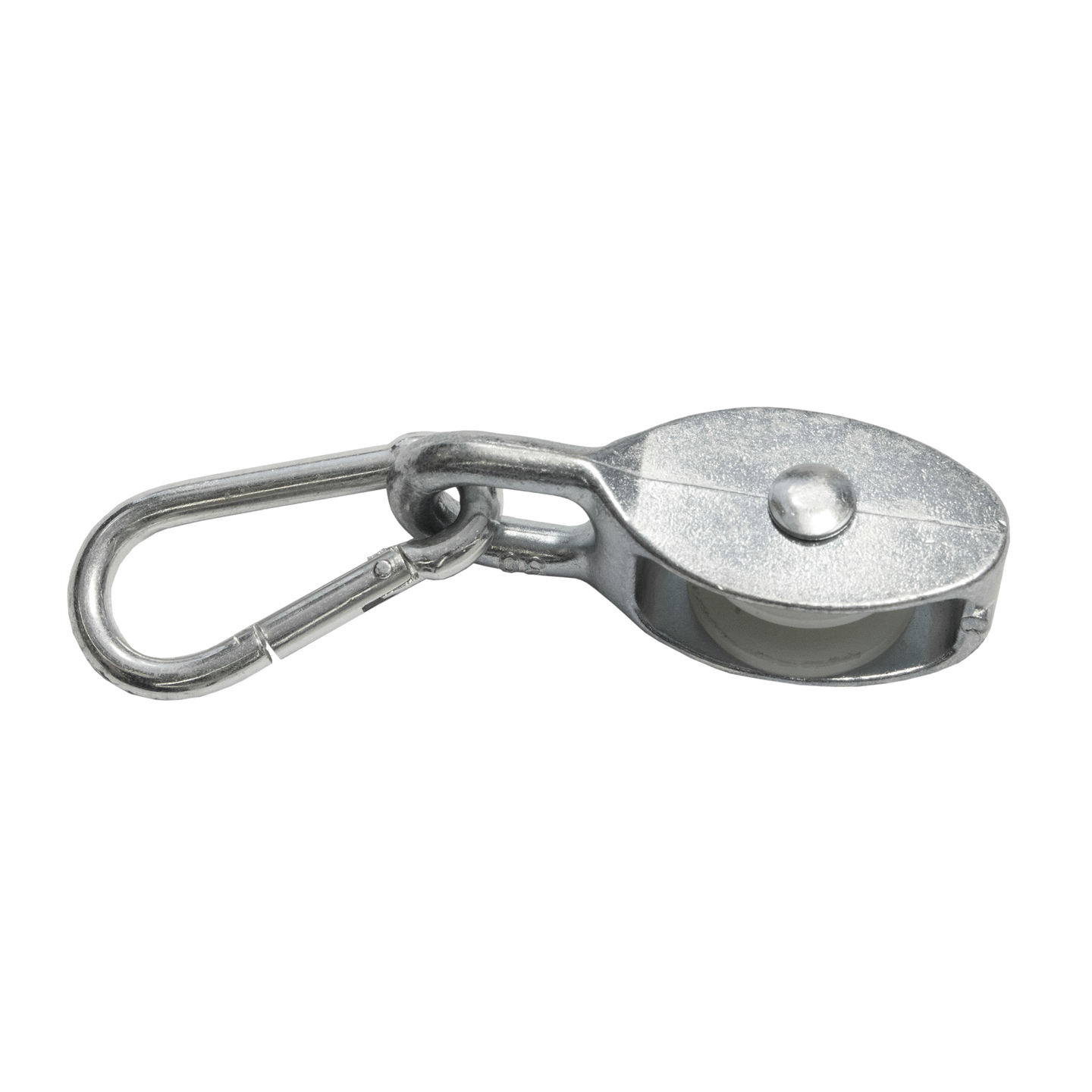 Wentex Eurotrack Ballast Bag Pulley - 80 mm Wheel - w/ Carabiner