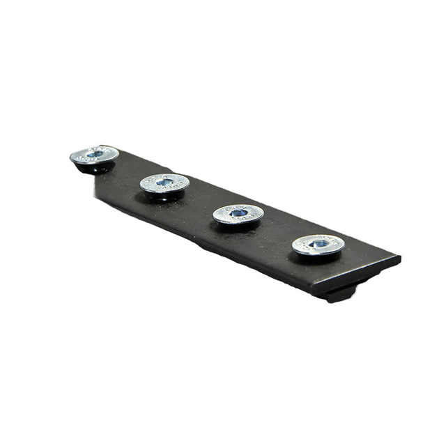 Wentex Eurotrack Curtain Track Connection Strip - 15 cm (5.91 in) - Black