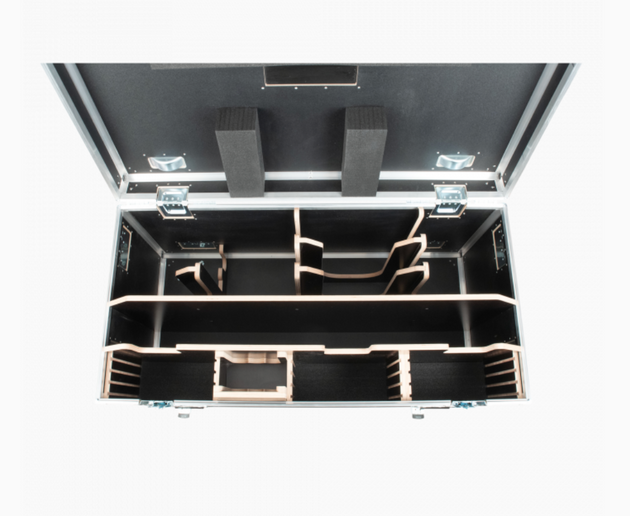 WENTEX Flightcase FOH UCA-PIP5 - USA sizes - CH