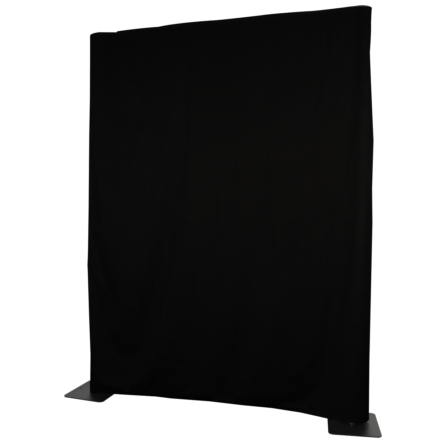 WENTEX P&D curtain 4'(h) x 9'(w) black Velvet Napoli 260 g/m2 not pleated