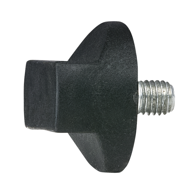 Wentex Rotary Knob for Drape Support - M10 x 12 mm - Black