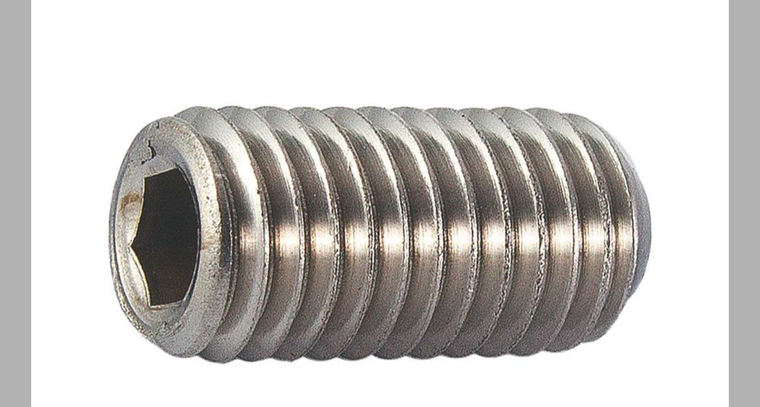 Set Screw - M8 x 1.25 mm Thread, 10 mm Long - Pack of 50