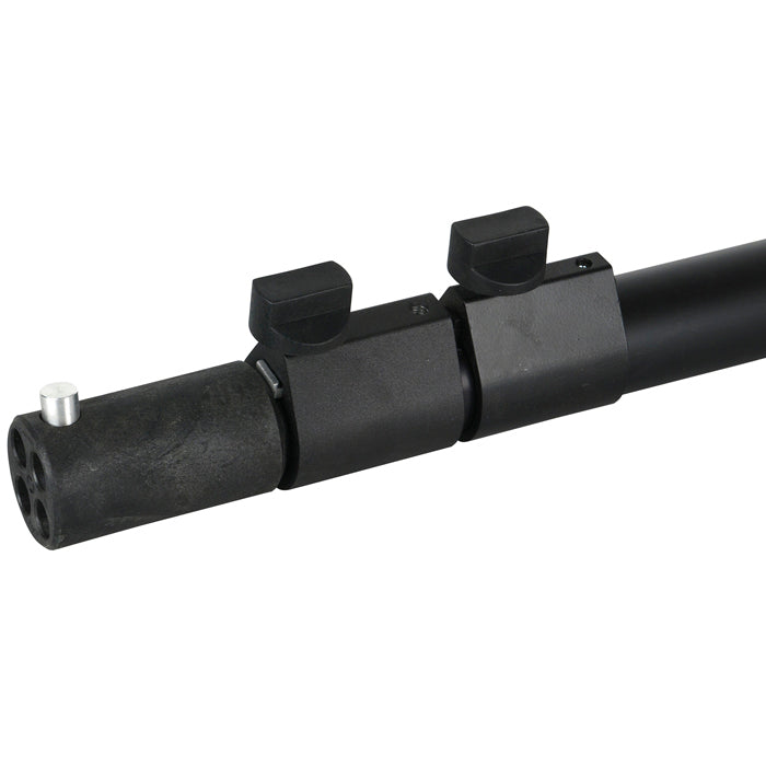 Pipe & Drape - Upright - Telescopic 3-way - 6'(h) to 14'(h) - Black